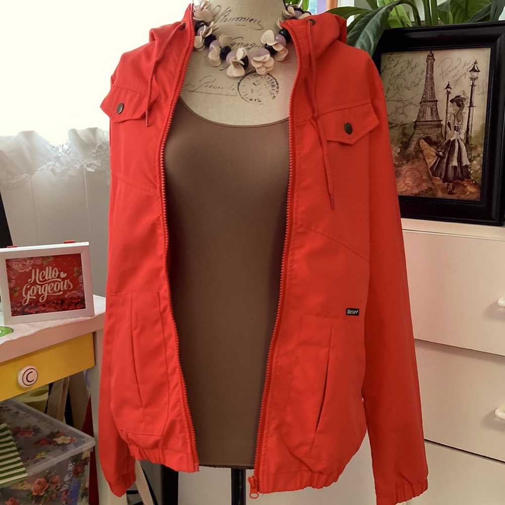 Volcom Enemy Lines Jacket With Hood. Full Zip Clo… - image 3